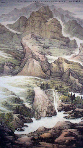 Mountains,97cm x 180cm(38〃 x 70〃),1178019-z
