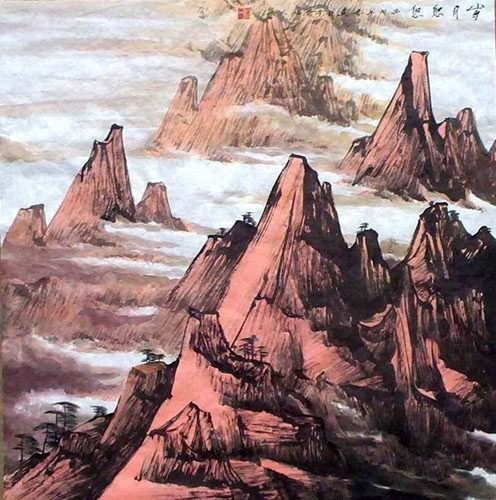 Mountains,69cm x 69cm(27〃 x 27〃),1178030-z