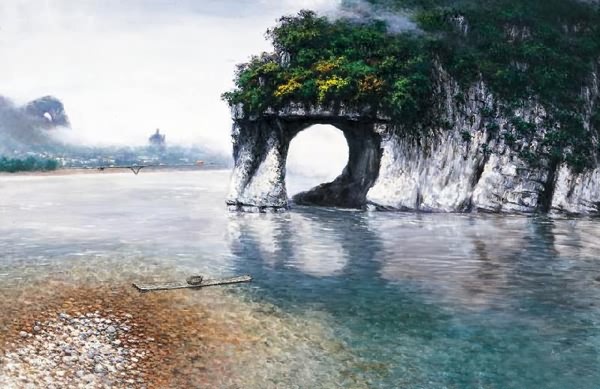 Landscape Oil Painting,60cm x 90cm(24〃 x 36〃),6160024-z