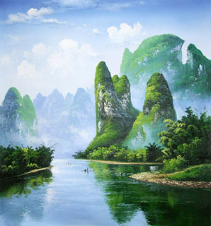 Landscape Oil Painting,97cm x 90cm,6165013-x