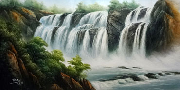 Landscape Oil Painting,80cm x 110cm,xb6170003-x