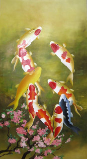 Animal Oil Painting,50cm x 100cm,6470010-x