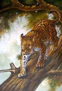 Animal Oil Painting,60cm x 90cm,6473005-x