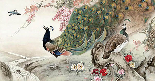 Floral Oil Painting,80cm x 140cm(32〃 x 55〃),lcq6280011-z