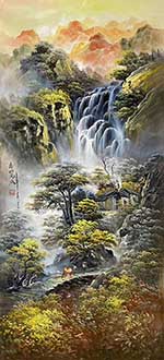 Landscape Oil Painting,80cm x 160cm,lgl6176004-x