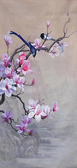 Floral Oil Painting,60cm x 120cm,lxs6278012-x