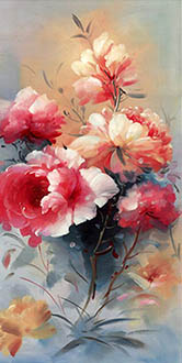 Floral Oil Painting,80cm x 160cm,lxs6278022-x