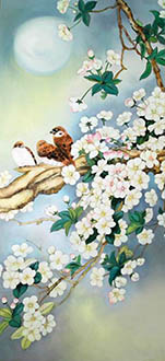 Floral Oil Painting,70cm x 140cm,lxs6278021-x