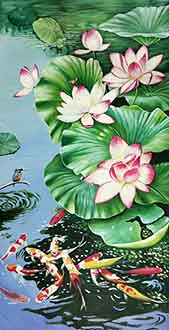 Floral Oil Painting,60cm x 120cm,lys6282007-x