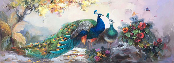 Floral Oil Painting,80cm x 120cm(31〃 x 47〃),lys6282033-z