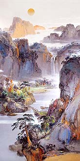 Landscape Oil Painting,50cm x 70cm,6163009-x