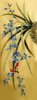 Chinese Orchid Painting,40cm x 120cm,2336050-x