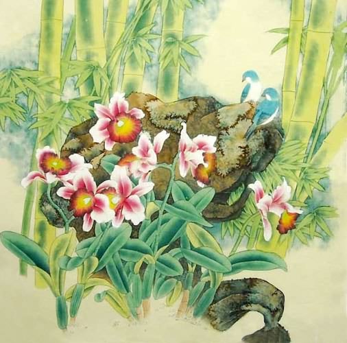Orchid,50cm x 50cm(19〃 x 19〃),2345032-z