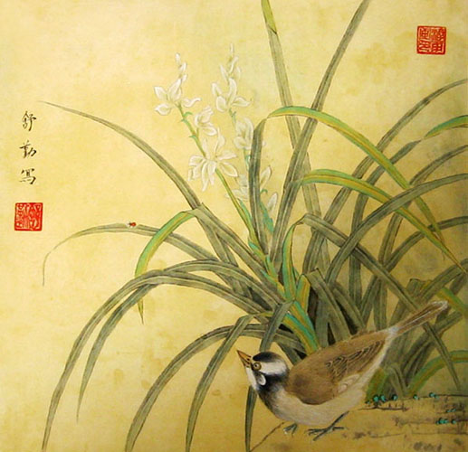 Orchid,33cm x 33cm(13〃 x 13〃),2405002-z
