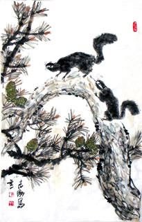 Chinese Other Animals Painting,69cm x 46cm,4360009-x