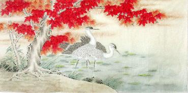 Chinese Other Birds Painting,66cm x 136cm,2324030-x