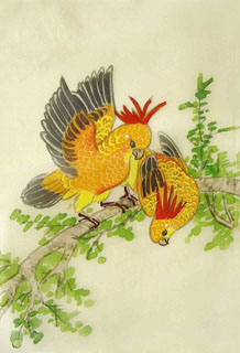 Chinese Other Birds Painting,10cm x 14cm,2336123-x