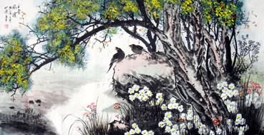 Chinese Other Birds Painting,66cm x 136cm,2423017-x