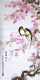 Chinese Other Birds Painting,69cm x 138cm,2473016-x