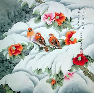 Chinese Other Birds Painting,69cm x 69cm,2617052-x