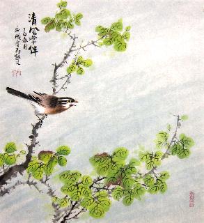 Chinese Other Birds Painting,50cm x 50cm,dyc21099030-x