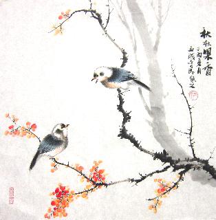 Chinese Other Birds Painting,50cm x 50cm,dyc21099038-x