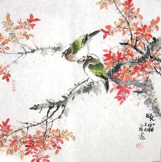 Chinese Other Birds Painting,50cm x 50cm,dyc21099040-x