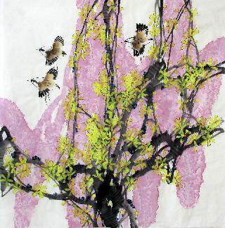 Chinese Other Birds Painting,66cm x 66cm,fxq21075004-x