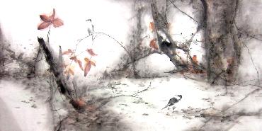 Chinese Other Birds Painting,66cm x 136cm,yh21101007-x
