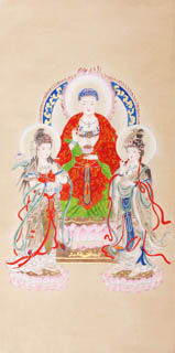 Chinese Other Buddha Painting,66cm x 130cm,3809020-x