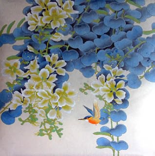 Chinese Other Flowers Painting,66cm x 66cm,2319058-x