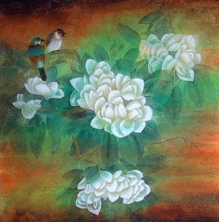 Chinese Other Flowers Painting,66cm x 66cm,2319075-x