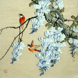 Chinese Other Flowers Painting,66cm x 66cm,2327008-x