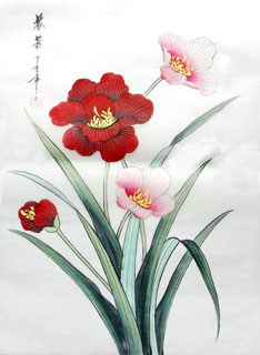 Chinese Other Flowers Painting,28cm x 35cm,2336074-x