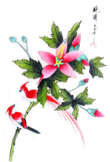 Chinese Other Flowers Painting,28cm x 35cm,2336076-x