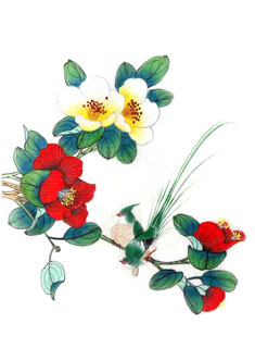 Chinese Other Flowers Painting,28cm x 35cm,2336080-x