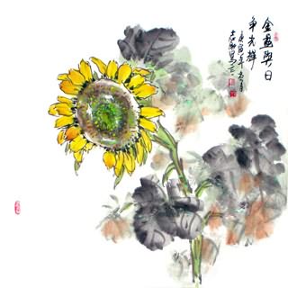 Chinese Other Flowers Painting,69cm x 69cm,2360057-x