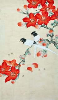 Chinese Other Flowers Painting,70cm x 40cm,2416022-x
