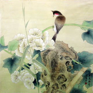 Chinese Other Flowers Painting,66cm x 66cm,2601008-x