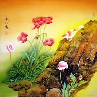 Chinese Other Flowers Painting,66cm x 66cm,2602001-x