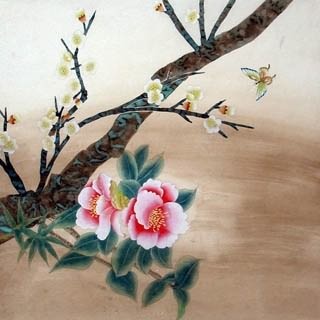 Chinese Other Flowers Painting,66cm x 66cm,2603002-x