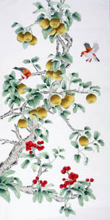 Chinese Other Fruits Painting,66cm x 130cm,2340007-x