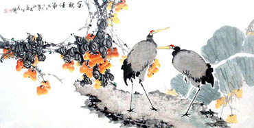 Chinese Other Fruits Painting,69cm x 138cm,2422012-x