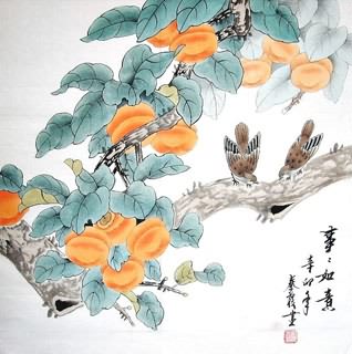Chinese Other Fruits Painting,69cm x 69cm,2703092-x