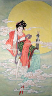 Chinese Other Mythological Characters Painting,55cm x 100cm,3802001-x