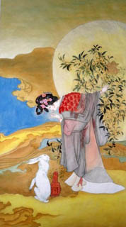 Chinese Other Mythological Characters Painting,55cm x 100cm,3802002-x