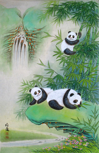 Panda,45cm x 65cm(18〃 x 26〃),4207002-z