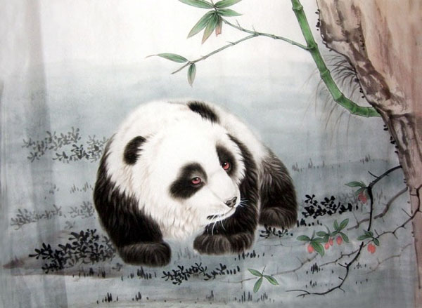 Panda,69cm x 46cm(27〃 x 18〃),4507003-z