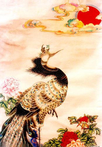 Chinese Phoenix Painting phoenix 2735010, 53cm x 81cm(21〃 x 32〃)