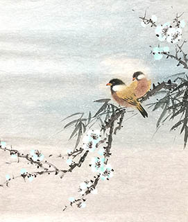 Chinese Plum Blossom Painting,40cm x 50cm,2011011-x